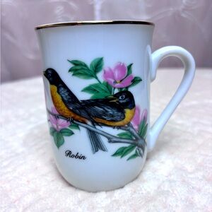 Vintage John James 1985 Audubon Ceramic Mug
